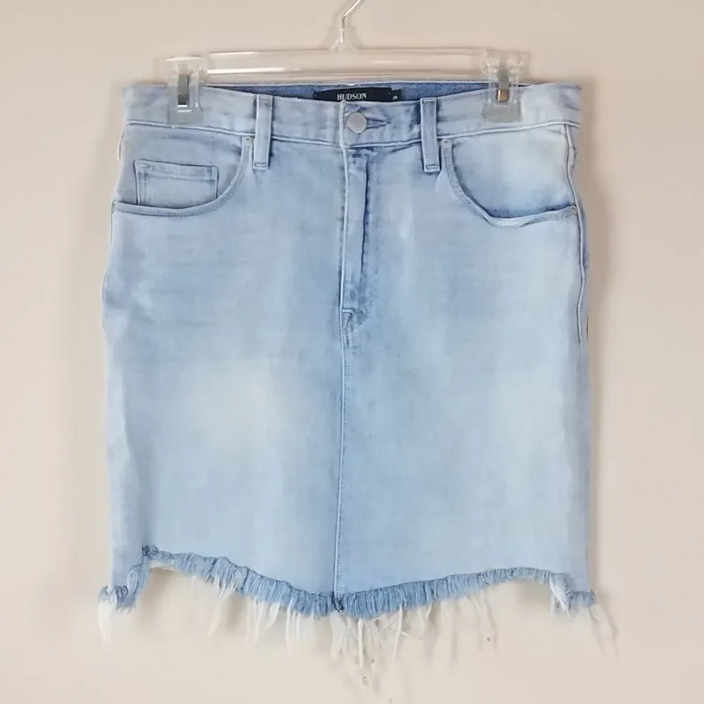 Hudson Lulu Denim Skirt Size 28